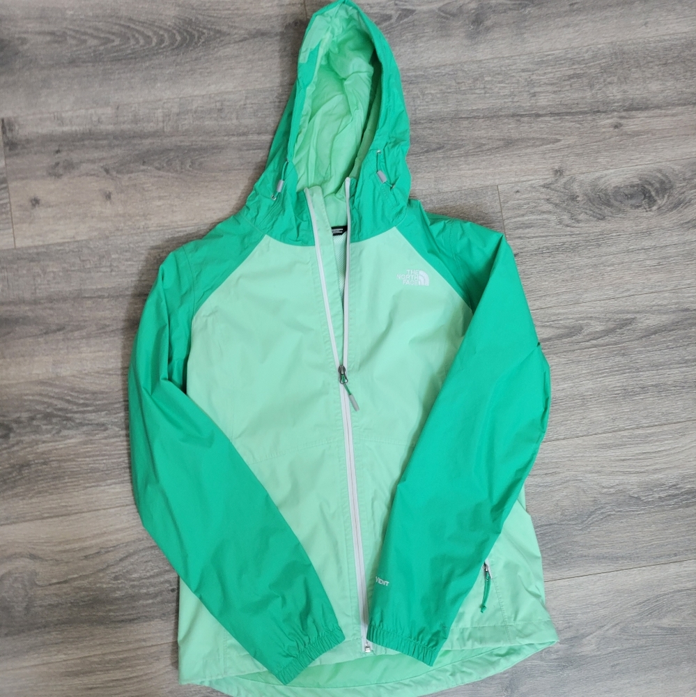 The North Face raincoat